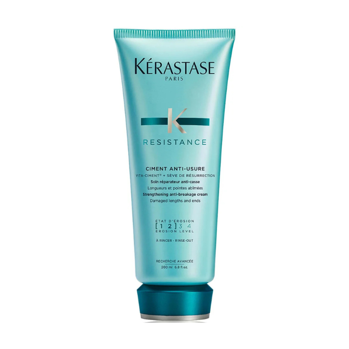 Kerastase Resistance Ciment Anti-Usure, Repairing Anti-Breakage Cream for Damaged and Weak Hair - 200ml