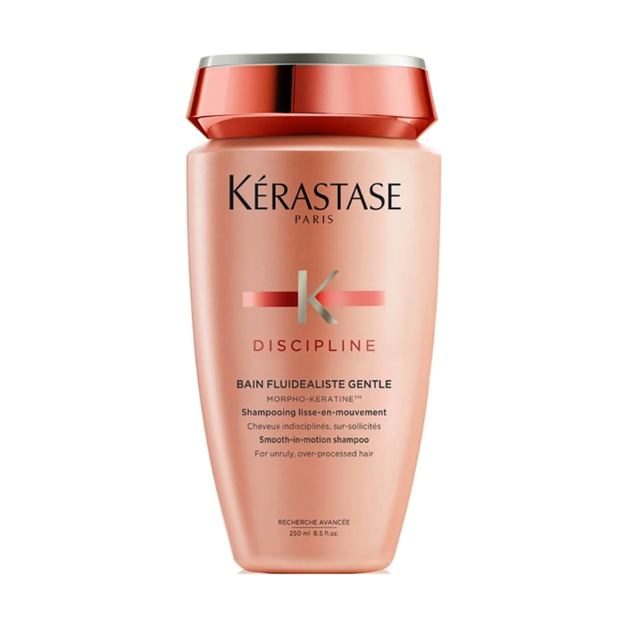 Kerastase Discipline Bain Fluidealiste Shampoo, Smoothing Cleanser for Frizz-Prone Hair - 250ml