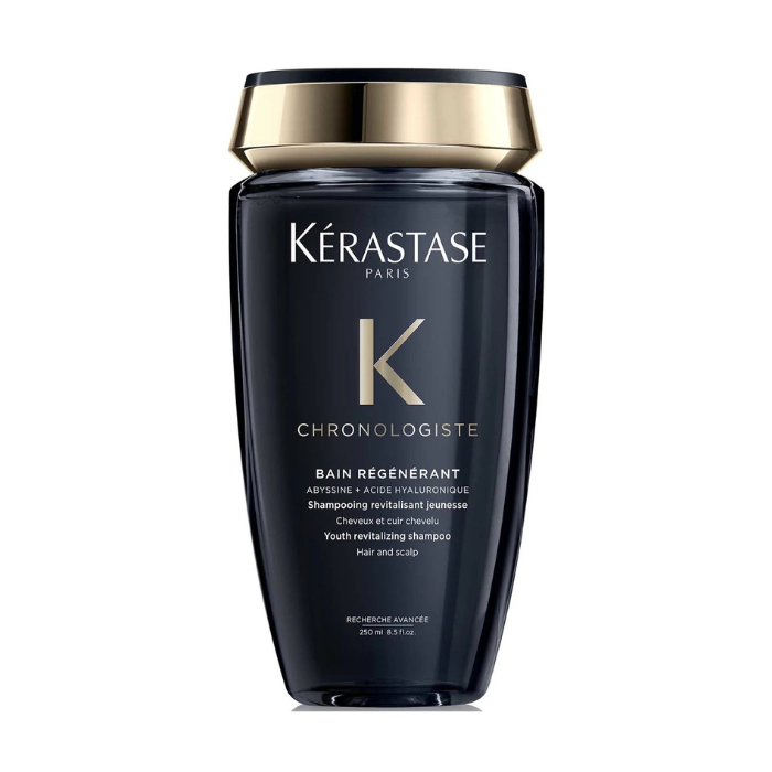 Kerastase Chronologiste Bain Regenerant Shampoo, Revitalizing Cleanser for Aging Hair & Scalp - 250ml