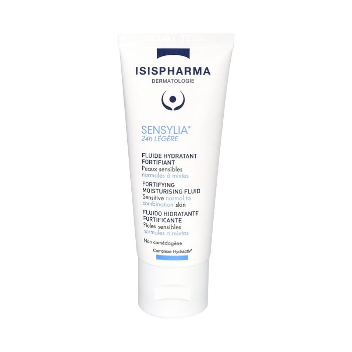 Isis Sensylia 24H Light Fortifying Moisturizing Fluid, Long-Lasting Hydration for Sensitive, Combination Skin, 40ml