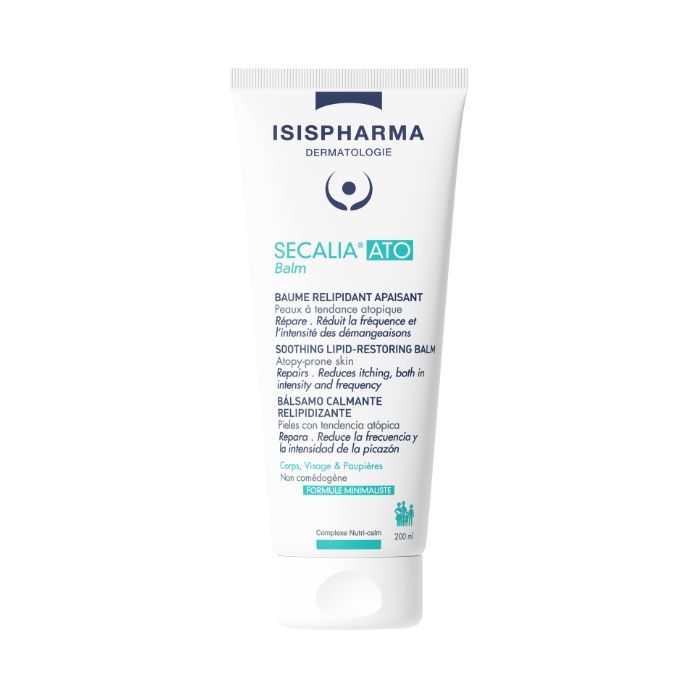 Isis Secalia Ato Soothing Lipid-Restoring Balm, Intensive Moisturizer for Dry and Atopy-Prone Skin, 200ml