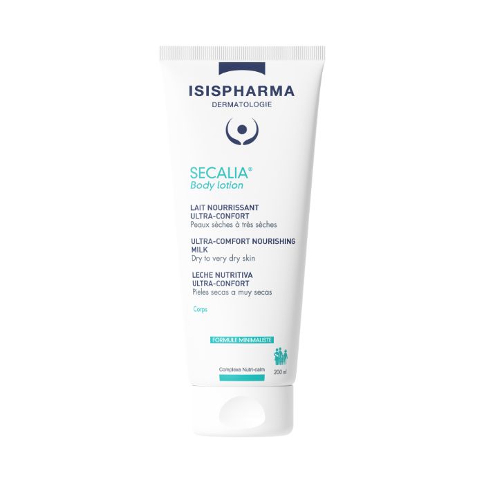 Isis Secalia Body Lotion, Soothing, Hydrating, and Barrier Repair for Dry and Sensitive Skin, 200ml