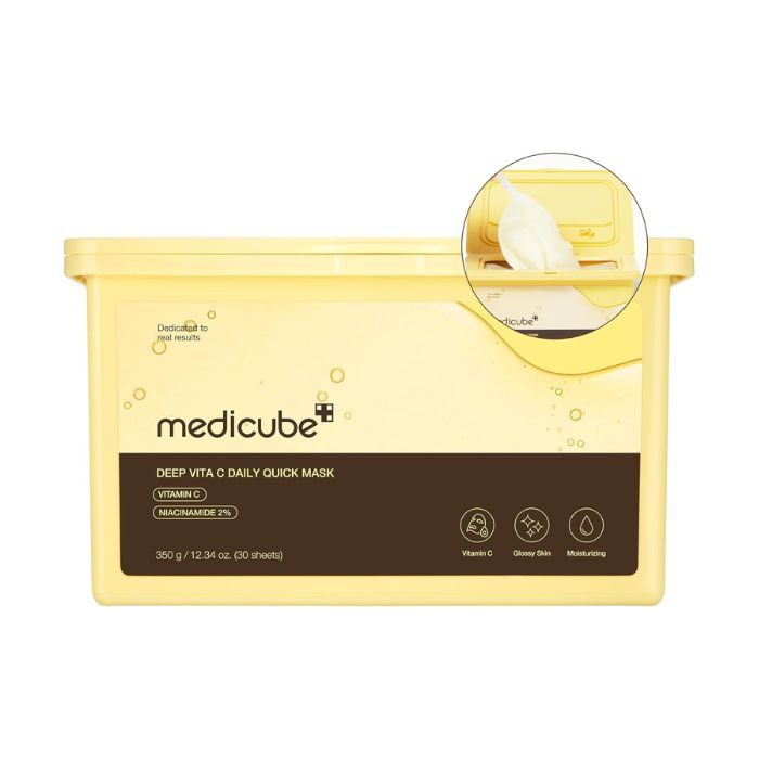 Medicube Deep Vita C Daily Quick Mask Sheet 350g 30s