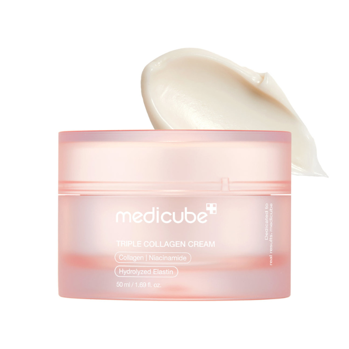 Medicube Triple Collagen Cream, Firming, Barrier Repair and Anti-Aging Moisturizer, 50ml