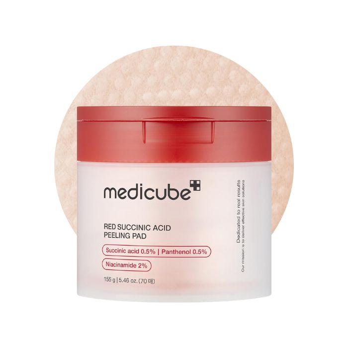 Medicube Red Succinic Acid Peeling Pad 155g 70s