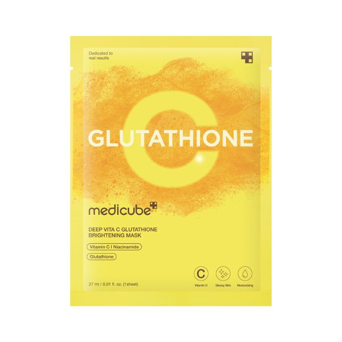 Medicube Deep Vita C Glutathione Mask Sheet 27ml 1s