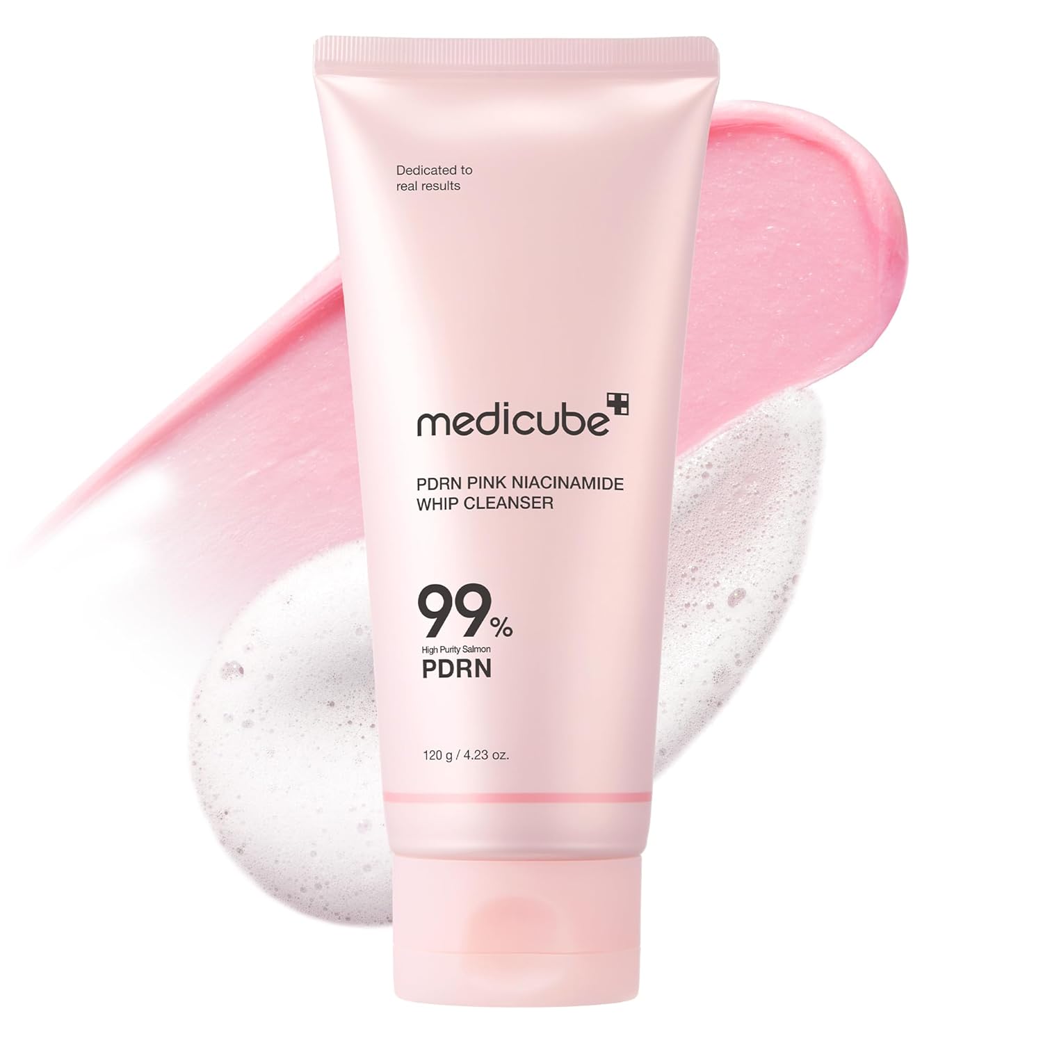 Medicube PDRN 99% Pink Niacinamide Whip Cleanser 120g