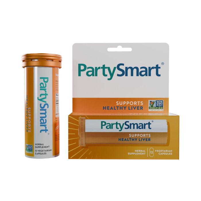 Himalaya PartySmart Vegetarian Capsules 12s