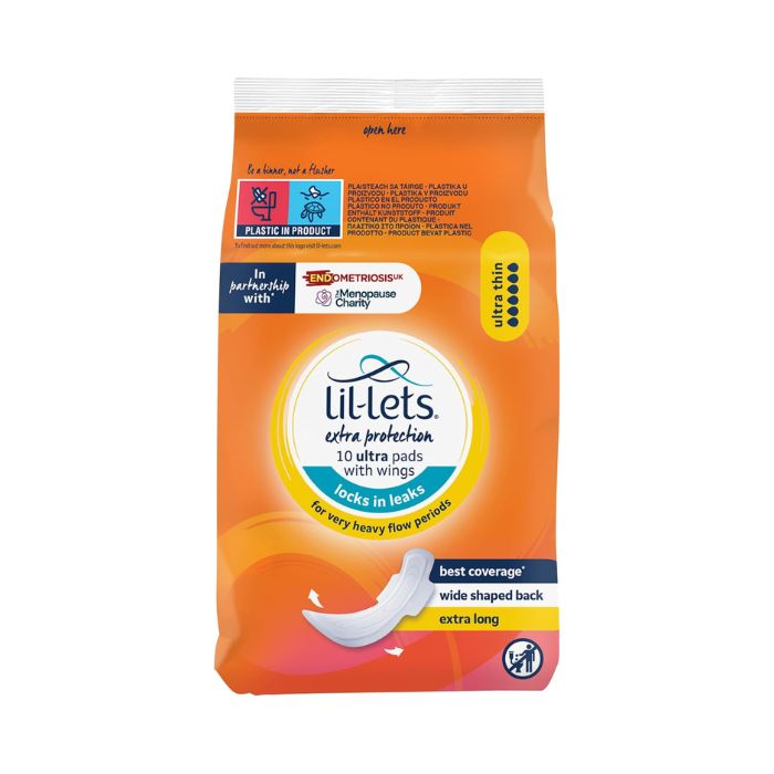 Lil Lets Extra Protection Ultra Pads 10s