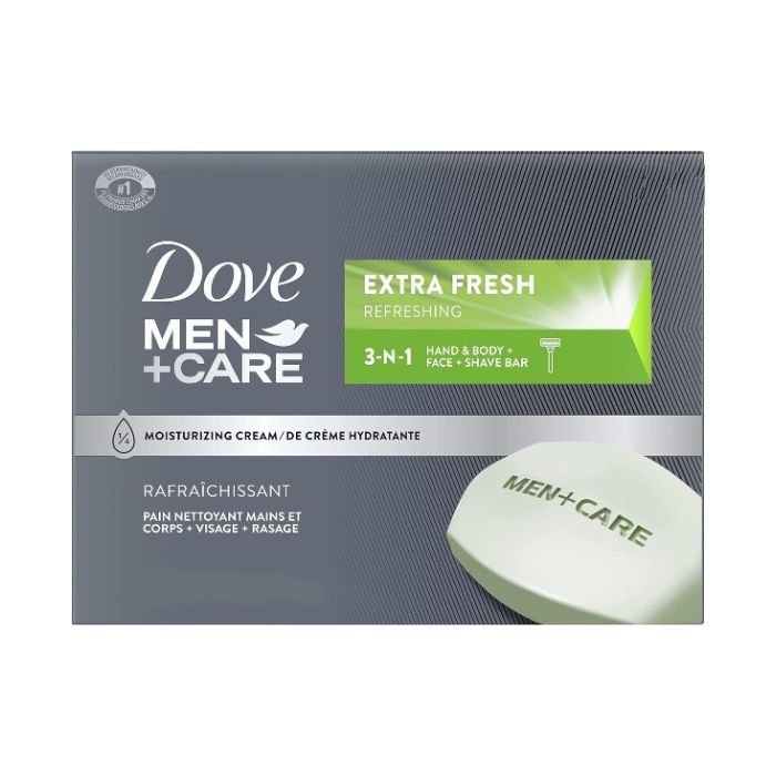 Dove Men+ Care 3-N-1 Extra Fresh Shave Bar 100g