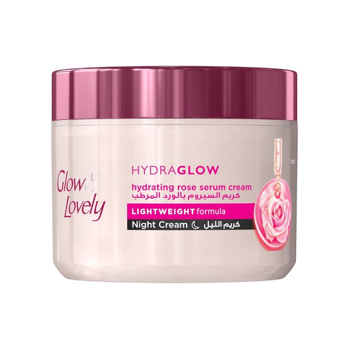 Glow & Lovely Hydraglow Hydrating Rose Serum Night Cream 50g
