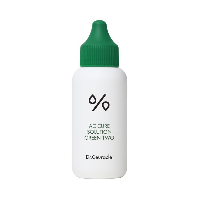 Dr. Ceuracle AC Cure Solution Green Two, Soothing and Moisturizing Care for Acne-Irritated Skin, 50ml