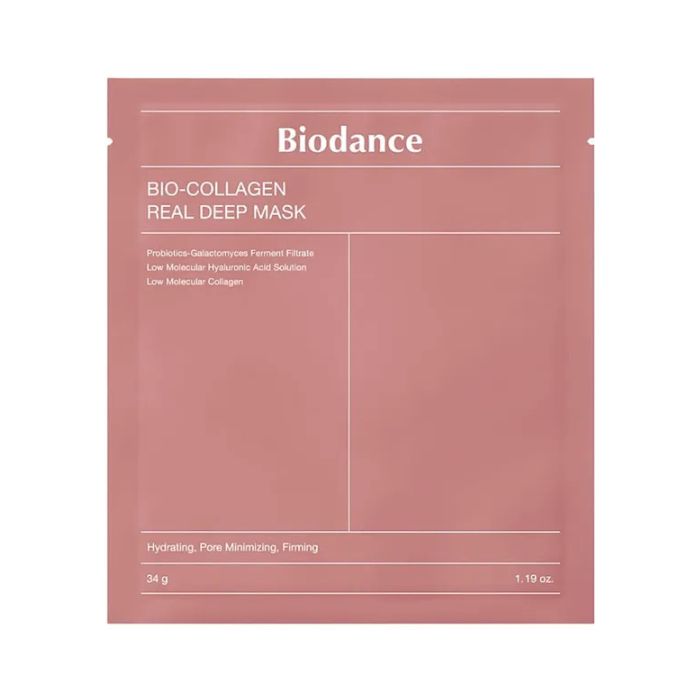 Biodance Bio Collagen Real Deep Hydrogel Sheet Mask, Pore Refining and Elasticity Boost, 34g