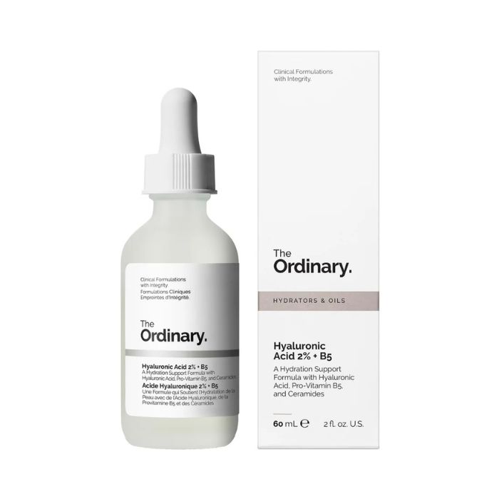 The Ordinary Hyaluronic Acid 2% + B5 Serum with Ceramides, Deep Hydration & Skin Barrier Support, 60ml