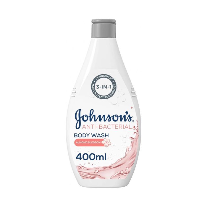 Johnson & Johnson Anti-Bacterial Almond Blossom Body Wash 400ml
