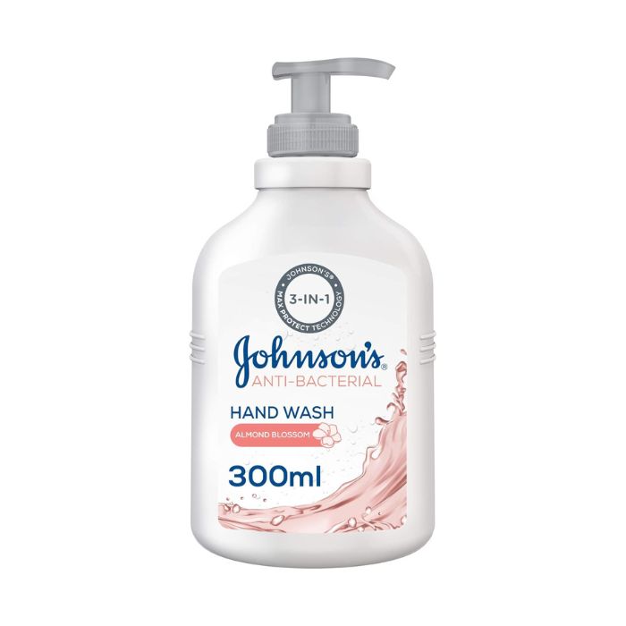 Johnson & Johnson Anti-Bacterial Almond Blossom Hand Wash 300ml