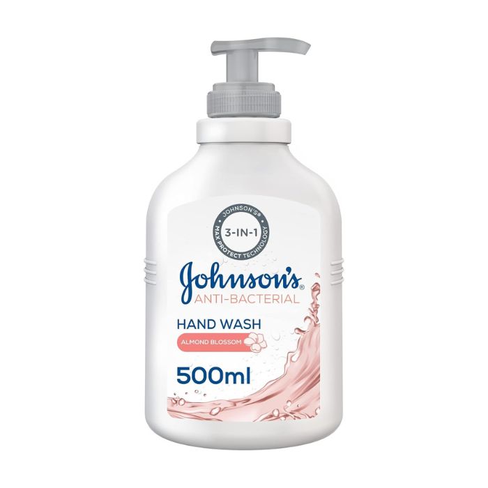 Johnson & Johnson Anti-Bacterial Almond Blossom Hand Wash 500ml