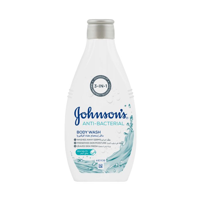 Johnson & Johnson Anti-Bacterial Sea Salt Body Wash 250ml