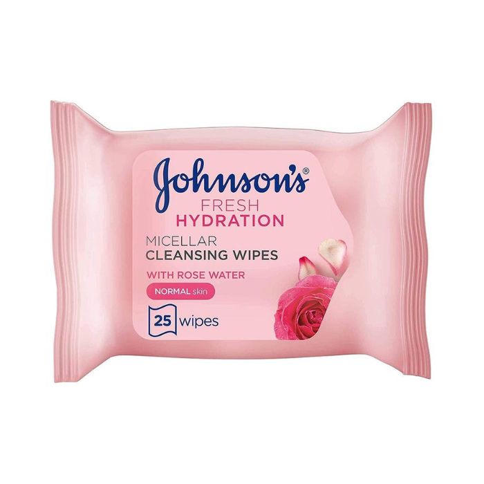 Johnson & Johnson Fresh Hydration Micellar Cleansing Wipes 25s
