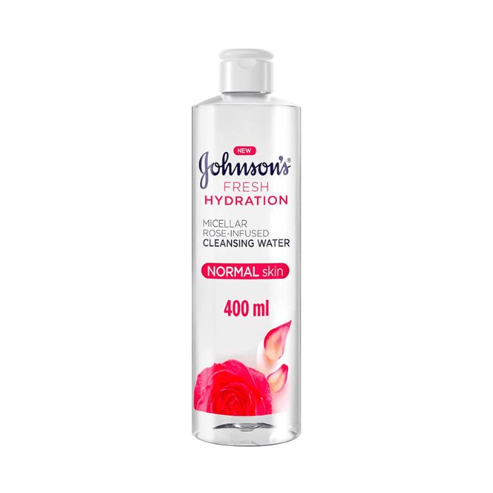 Johnson & Johnson Fresh Hydration Rose-Infused Micellar Water 400ml