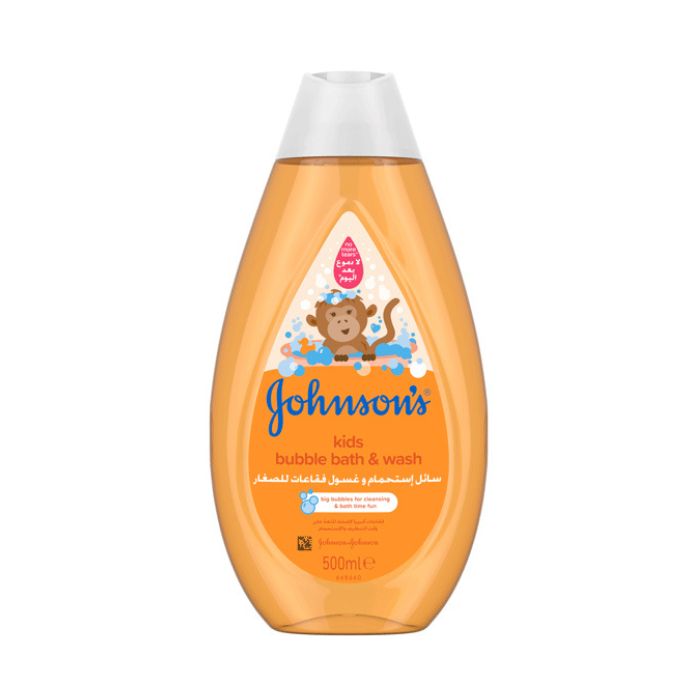 Johnson & Johnson Kids Bubble Bath & Wash 500ml
