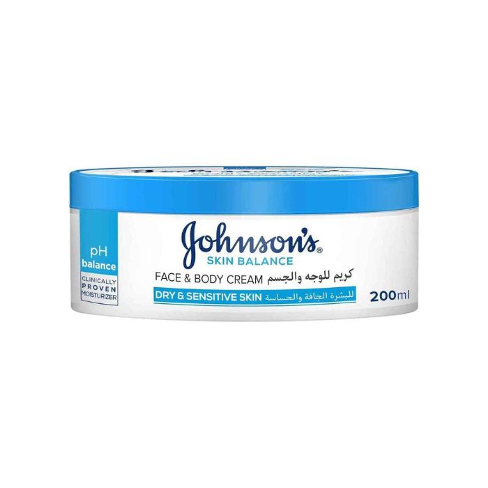 Johnson & Johnson Skin Balance Face & Body Cream 200ml