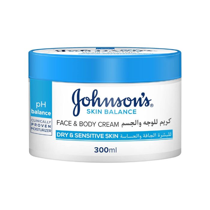Johnson & Johnson Skin Balance Face & Body Cream 300ml