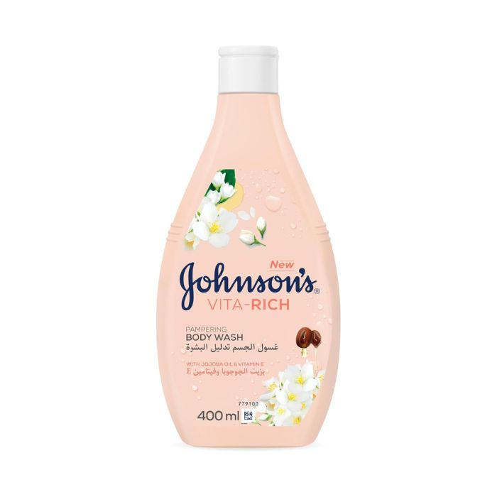Johnson & Johnson Vita-Rich Daily Pampering Body Wash 400ml