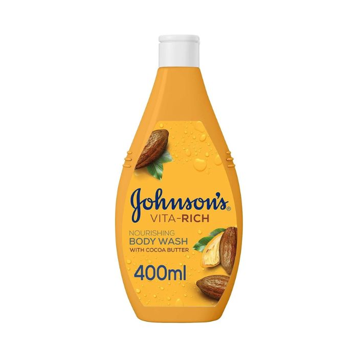 Johnson & Johnson Vita-Rich Nourishing Cocoa Butter Body Wash 400ml