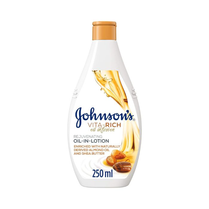 Johnson & Johnson Vita-Rich Oil Infusion Almond Shea Body Lotion 250ml