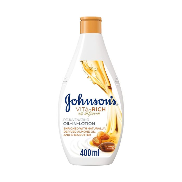 Johnson & Johnson Vita-Rich Oil Infusion Almond Shea Body Lotion 400ml