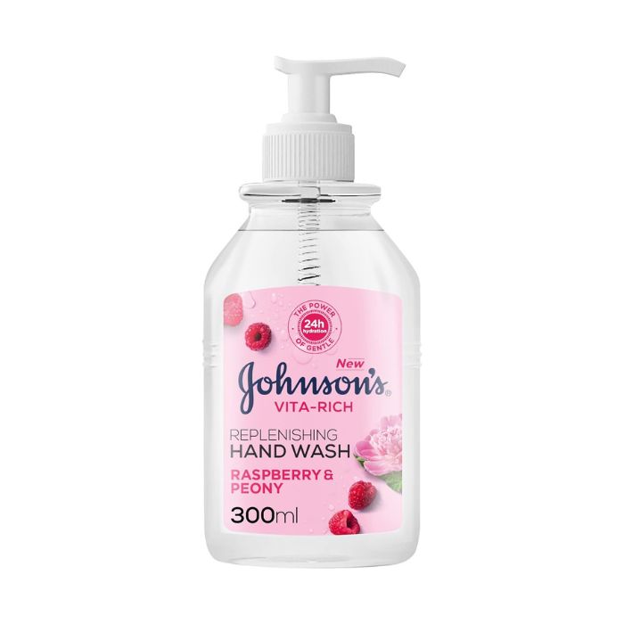Johnson & Johnson Vita-Rich Replenishing Raspberry Hand Wash 300ml