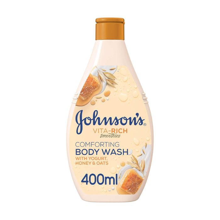 Johnson & Johnson Vita-Rich Smoothies Yogurt Honey and Oats Body Wash 400ml