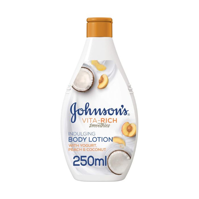 Johnson & Johnson Vita-Rich Smoothies Yogurt Peach Body Lotion 250ml