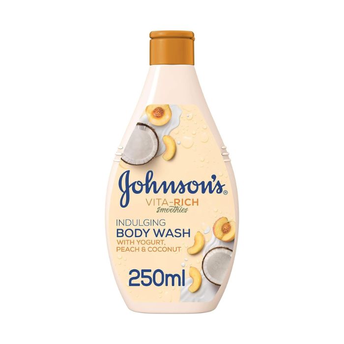 Johnson & Johnson Vita-Rich Smoothies Yogurt Peach Body Wash 250ml