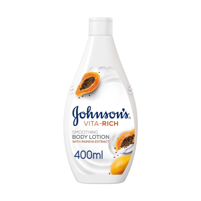 Johnson & Johnson Vita-Rich Smoothing Papaya Body Lotion 400ml