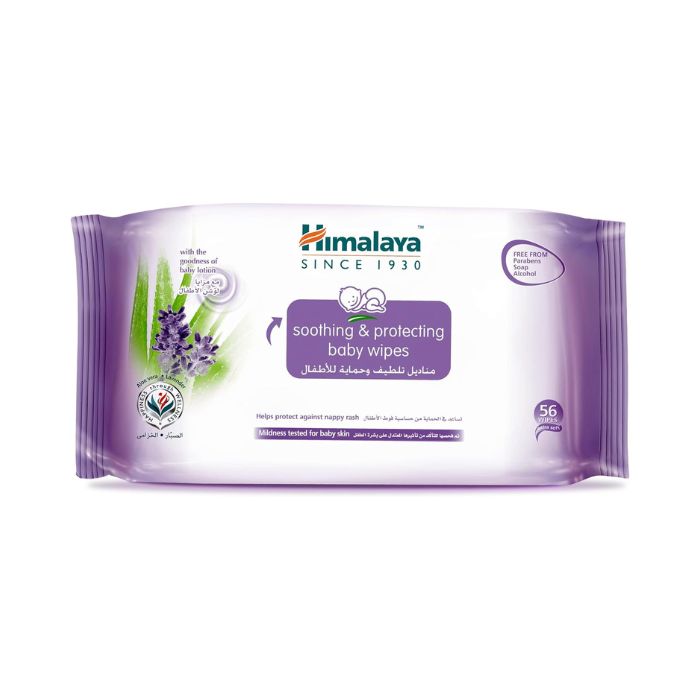 Himalaya Soothing & Protecting Baby Wipes 56s