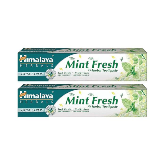 Himalaya Mint Fresh Herbal Toothpaste 100ml, Pack of 2's