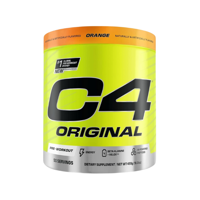 Cellucor C4 Original Pre-Workout Orange 455g, Energy, Focus and Endurance Formula, 50 Servings