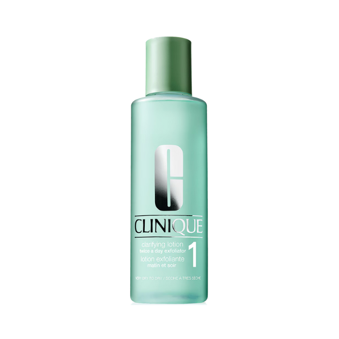 Clinique Clarifying Lotion 1 Dry to Very Dry Skin Exfoliating Toner for Smooth, Refreshed Skin, 200ml