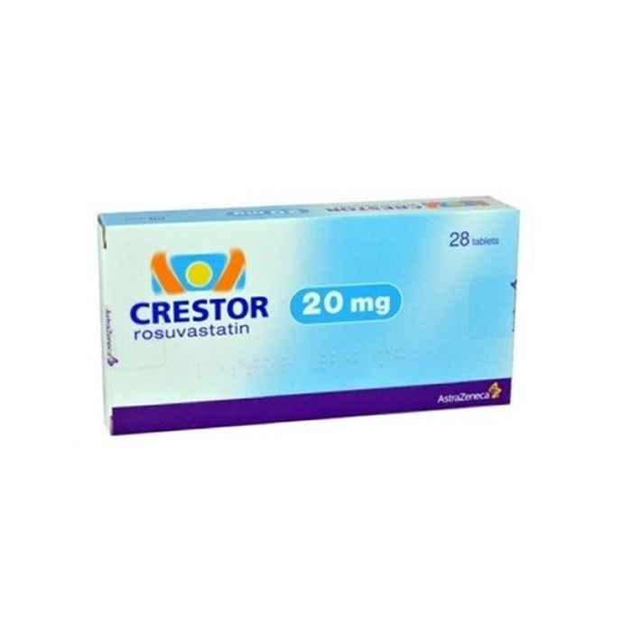 Crestor 20mg Tablet 28's Calendarpack (14's Blister X 2)