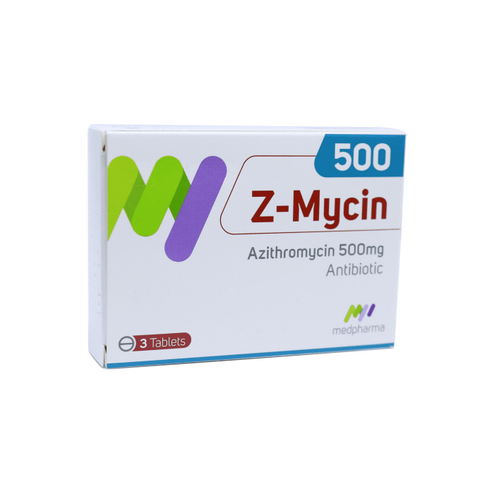 Z-Mycin 500mg 3's Tablet