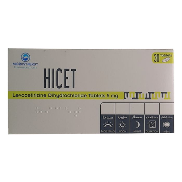 Hicet 5 Mg Tablet 30s ( 3x 10s blister)