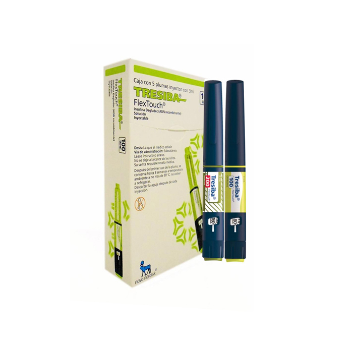 Tresiba Flex Touch 100iu/Ml 3mlx5s